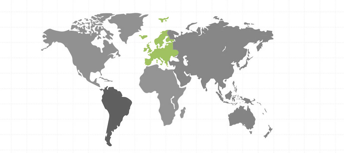 Accéder aux pays d'Europe